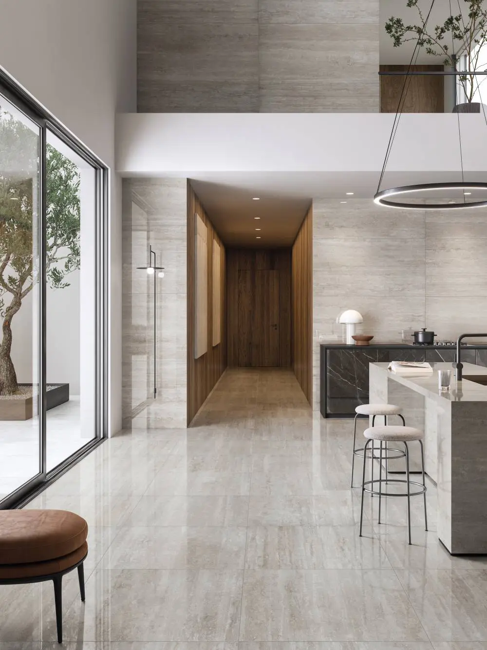 Grigio by Prestigio Travertino