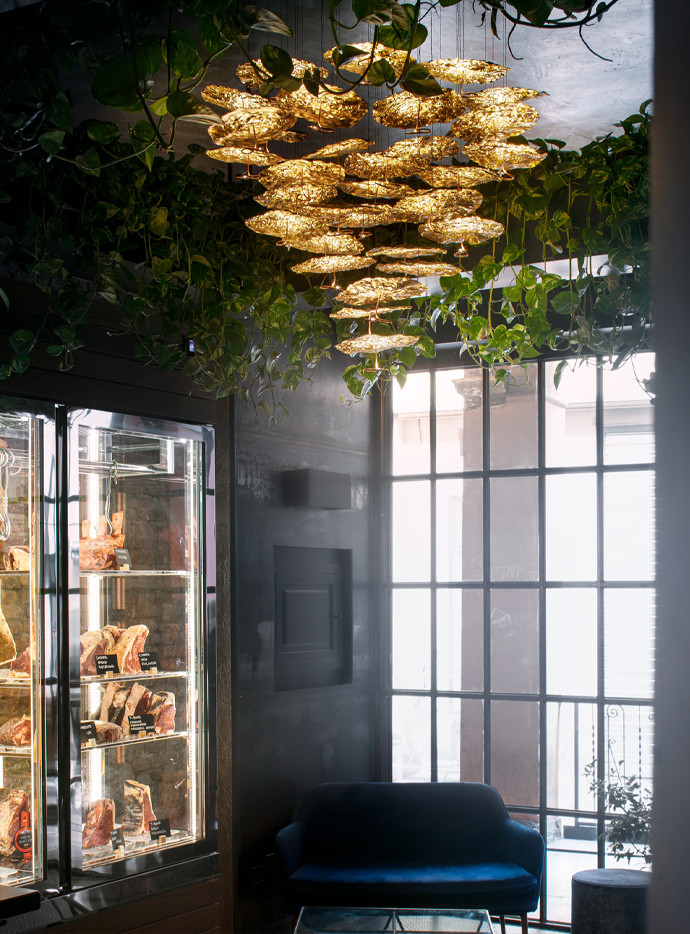 GOLD MOON CHANDELIER