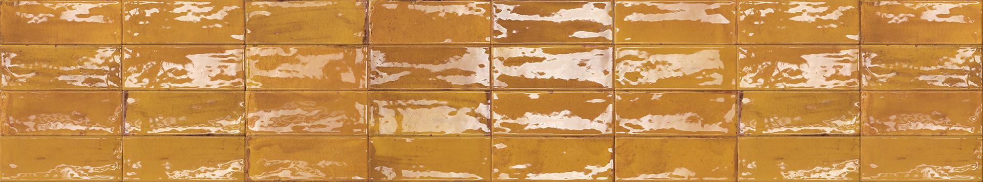 Керамогранит Majolica Ocra Lux 7,5x20 9,5мм