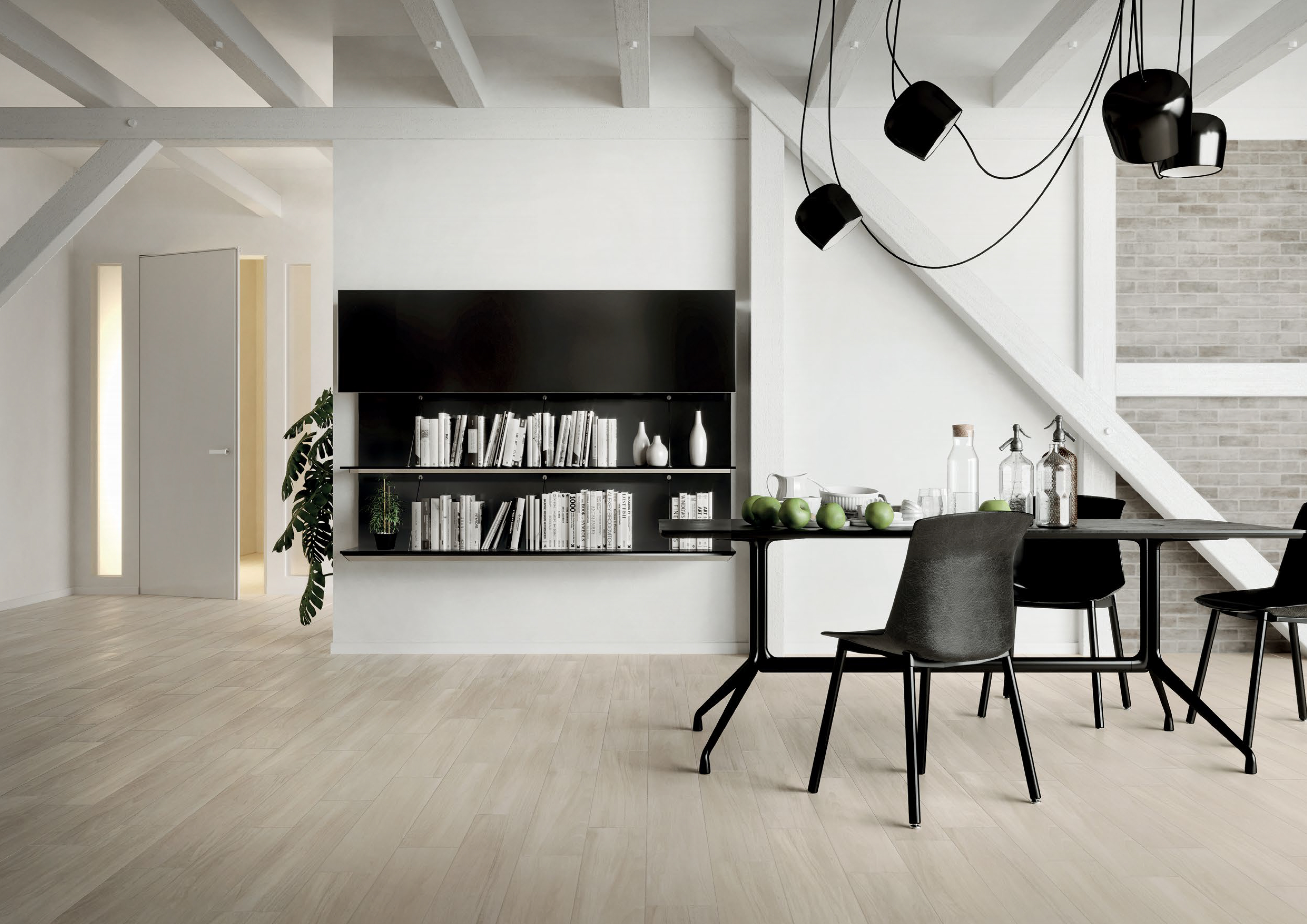 Керамогранит Battiscopa White 7x90 8мм