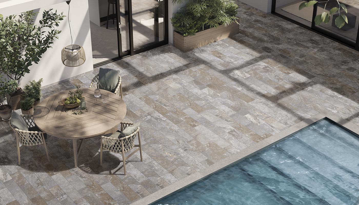 Rust Grey Collection Externa Quarzite