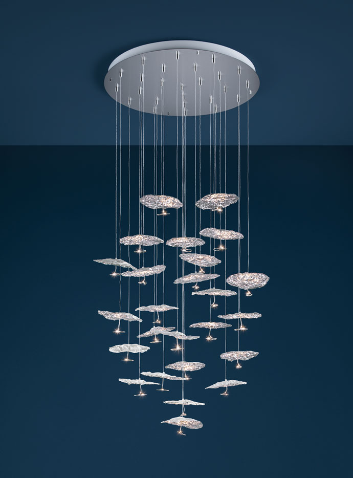 GOLD MOON CHANDELIER