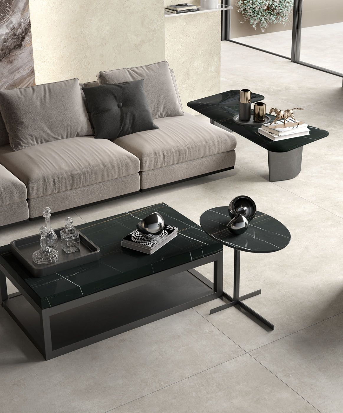 Крупноформатный керамогранит Orobico Luxe Lucido