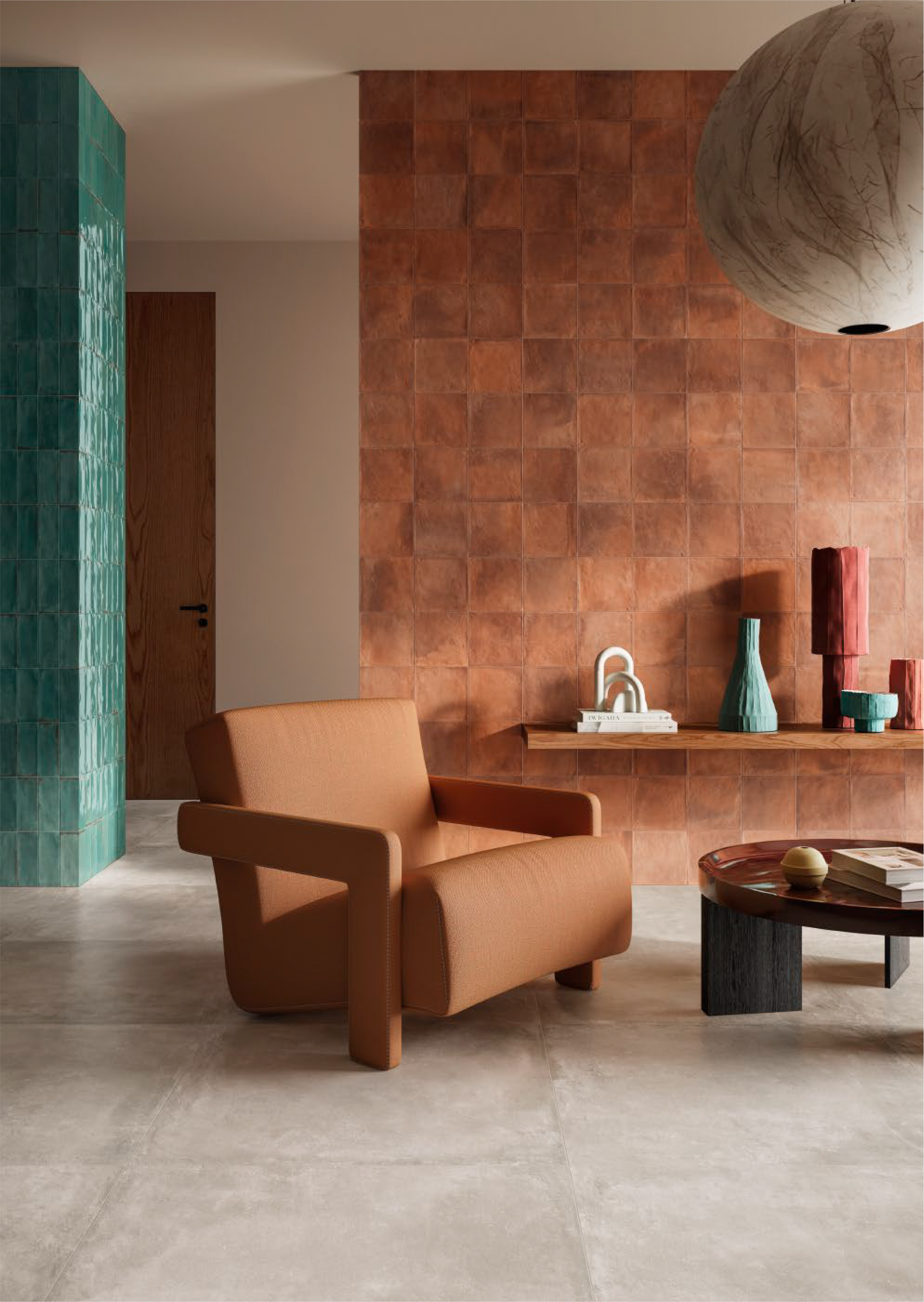 Керамогранит Esagona Cenere 21x18,2 9,5мм
